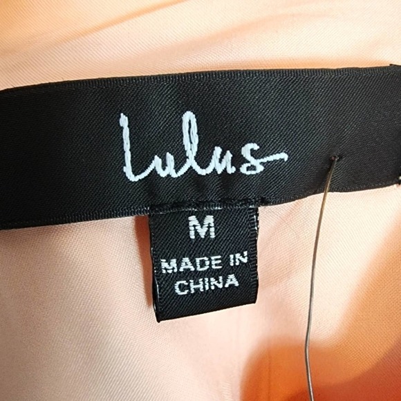 NWT Lulus Sultry Moments Blush Pink Sleeveless Cut Out Mini Dress Size Medium - Picture 12 of 12